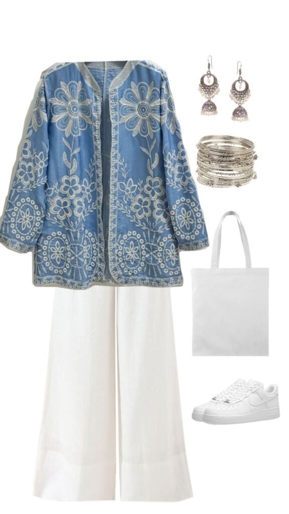 women desi outfit simple kurti